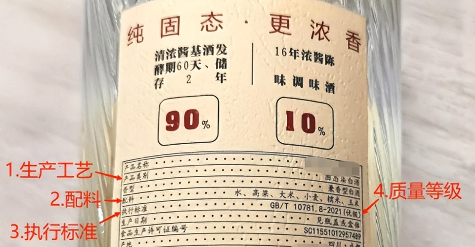 执行标准号写Q/开头,这瓶酒连国标都没达到(图1) 执行标准号写Q/开头,这瓶酒连国标都没达到(图1)