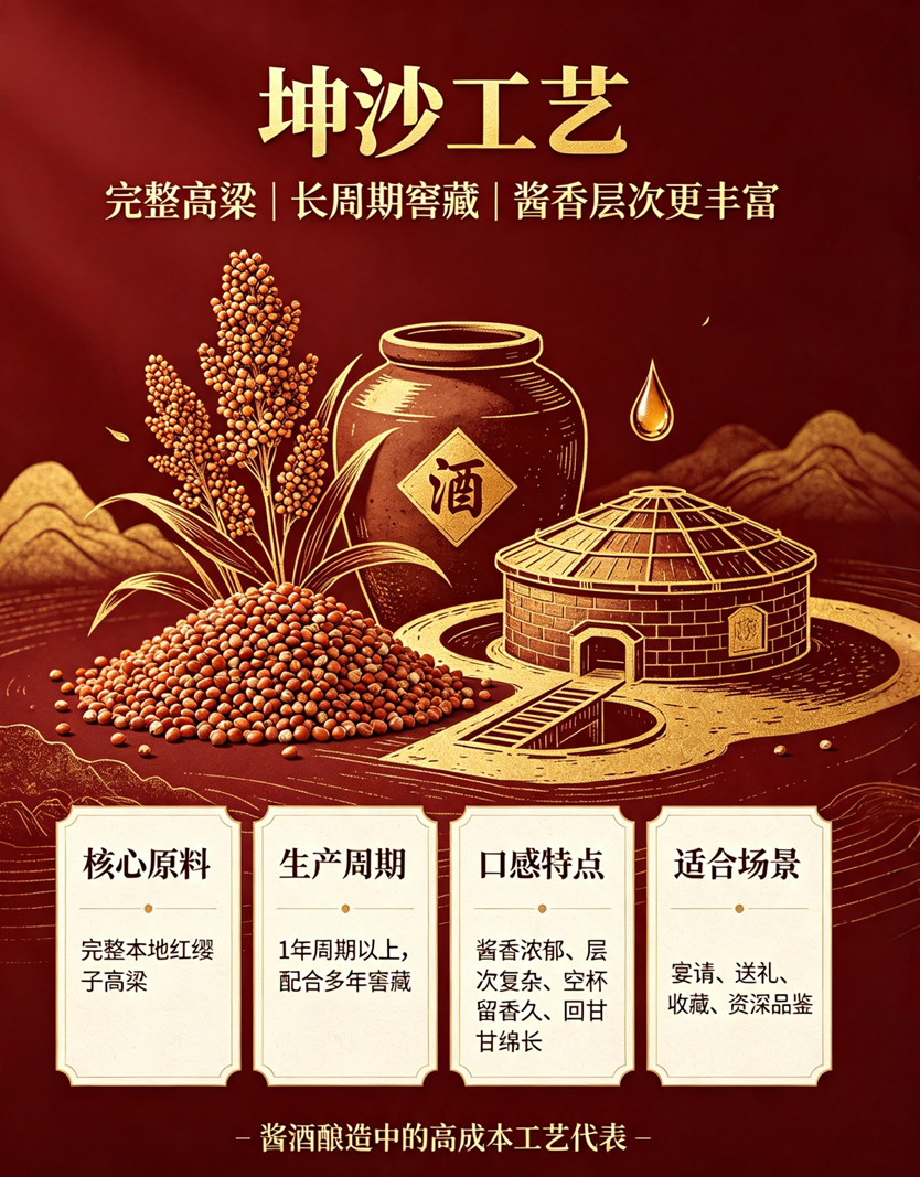 酱酒工艺科普：坤沙、碎沙、翻沙、串沙深度对比(图5)