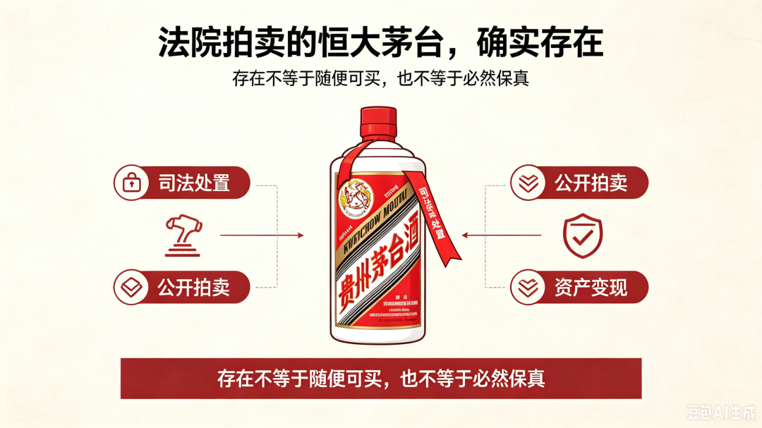 图片 恒大封条茅台是真的吗?一文说清楚(图1)