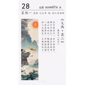 戴复古《大热 · 其二》