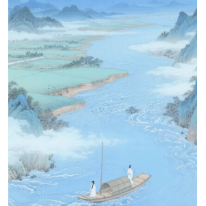 唐 · 李白《渡荆门送别》